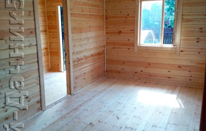 3 Брусовой дом ОД-7 6×8, 48 м², Московская область, Город Воскресенск, СНТ «Союз». (2)